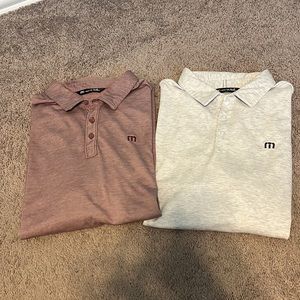 2 Travis Mathew Polo Size XL